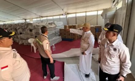 Menhaj Pastikan Kesiapan Tenda Jemaah Haji Indonesia di Arafah