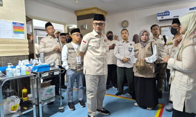 Antisipasi Kelelahan Pasca-Armuzna, Wamenhaj Minta Layanan Kesehatan Madinah Jemput Bola